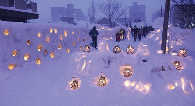 小樽雪燈路